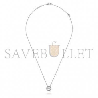 VAN CLEEF ARPELS PERLÉE DIAMOND PENDANT VCARO9PC00